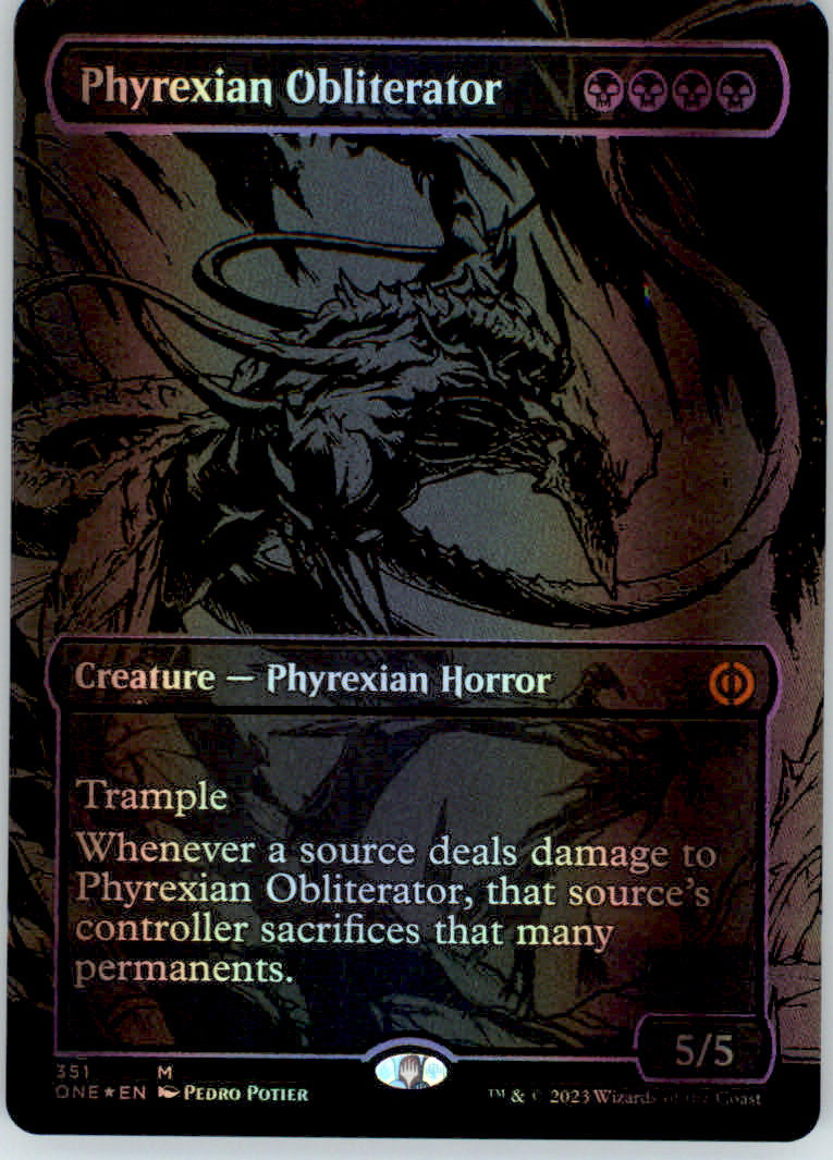 Phyrexian Obliterator (Oil Slick Raised Foil) – TCG Bulk Kings