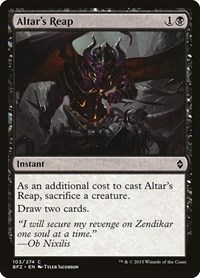 Altar's Reap - Battle for Zendikar - NM