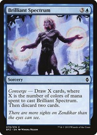 Brilliant Spectrum - Battle for Zendikar - NM