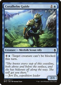 Coralhelm Guide - Battle for Zendikar - NM