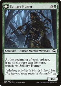 Solitary Hunter - Shadows over Innistrad - NM