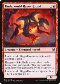 Underworld Rage-Hound - Theros: Beyond Death - NM