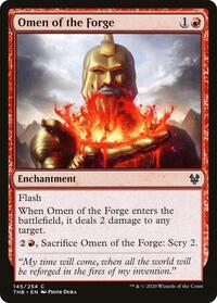 Omen of the Forge - Theros: Beyond Death - NM