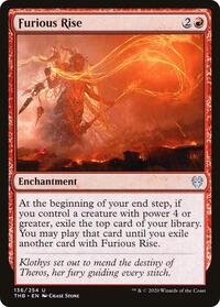 Furious Rise - Theros: Beyond Death - NM
