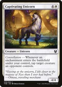 Captivating Unicorn - Theros: Beyond Death - NM