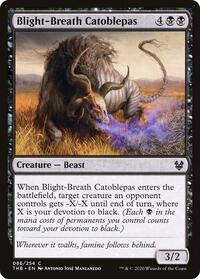 Blight-Breath Catoblepas - Theros: Beyond Death - NM