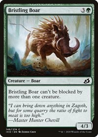 Bristling Boar - Ikoria: Lair of Behemoths - NM