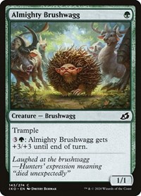 Almighty Brushwagg - Ikoria: Lair of Behemoths - NM