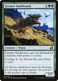 Greater Sandwurm - Ikoria: Lair of Behemoths - NM