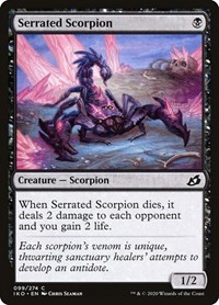 Serrated Scorpion - Ikoria: Lair of Behemoths - NM