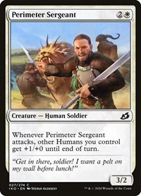 Perimeter Sergeant - Ikoria: Lair of Behemoths - NM