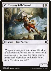 Cliffhaven Sell-Sword - Zendikar Rising - NM