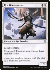 Kor Blademaster - Zendikar Rising - NM