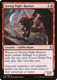 Grotag Night-Runner - Zendikar Rising - NM