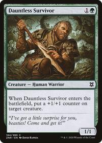 Dauntless Survivor - Zendikar Rising - NM