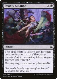Deadly Alliance - Zendikar Rising - NM