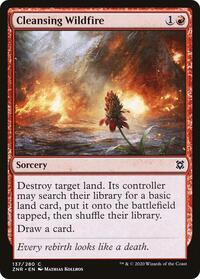 Cleansing Wildfire - Zendikar Rising - NM