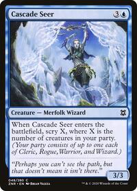 Cascade Seer - Zendikar Rising - NM