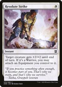 Resolute Strike - Zendikar Rising - NM