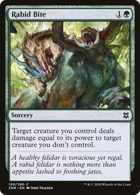 Rabid Bite - Zendikar Rising - NM
