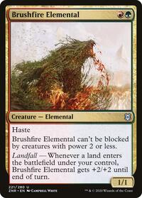 Brushfire Elemental - Zendikar Rising - NM