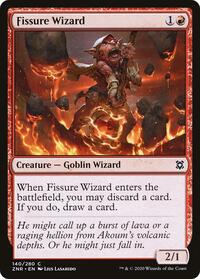 Fissure Wizard - Zendikar Rising - NM
