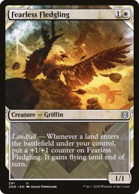Fearless Fledgling (Showcase) - Zendikar Rising - NM