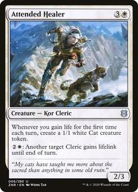 Attended Healer - Zendikar Rising - NM
