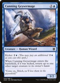 Cunning Geysermage - Zendikar Rising - NM