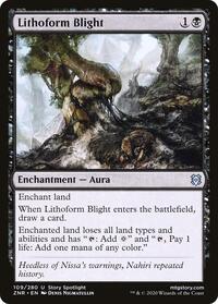 Lithoform Blight - Zendikar Rising - NM