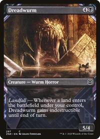 Dreadwurm (Showcase) - Zendikar Rising - NM