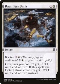 Dauntless Unity - Zendikar Rising - NM