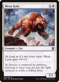 Mesa Lynx - Zendikar Rising - NM