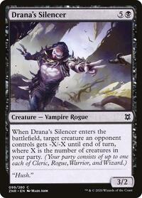 Drana's Silencer - Zendikar Rising - NM