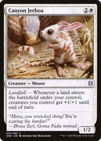 Canyon Jerboa - Zendikar Rising - NM