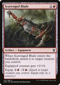 Scavenged Blade - Zendikar Rising - NM