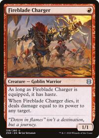 Fireblade Charger - Zendikar Rising - NM