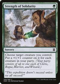 Strength of Solidarity - Zendikar Rising - NM