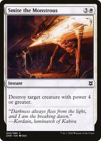 Smite the Monstrous - Zendikar Rising - NM