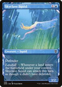 Skyclave Squid (Showcase) - Zendikar Rising - NM