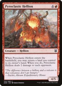 Pyroclastic Hellion - Zendikar Rising - NM