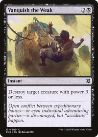 Vanquish the Weak - Zendikar Rising - NM