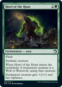 Howl of the Hunt - Innistrad: Midnight Hunt - NM