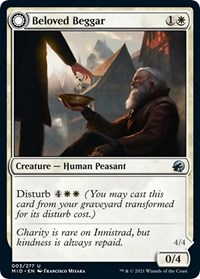 Beloved Beggar - Innistrad: Midnight Hunt - NM