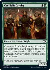 Candlelit Cavalry - Innistrad: Midnight Hunt - NM
