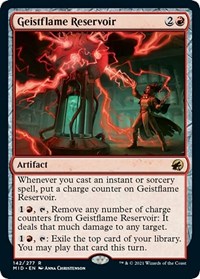Geistflame Reservoir - Innistrad: Midnight Hunt - NM