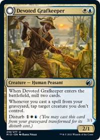 Devoted Grafkeeper - Innistrad: Midnight Hunt - NM