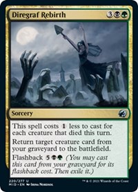 Diregraf Rebirth - Innistrad: Midnight Hunt - NM