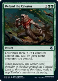 Defend the Celestus - Innistrad: Midnight Hunt - NM