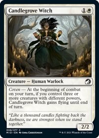 Candlegrove Witch - Innistrad: Midnight Hunt - NM